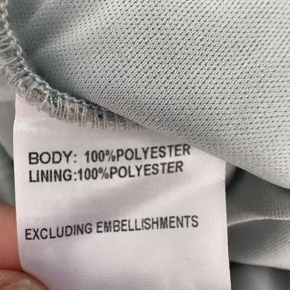 Hello Molly Basque Country Dress in Sage Floral Print Size 4 OffShoulder Sleeves - Picture 13 of 13